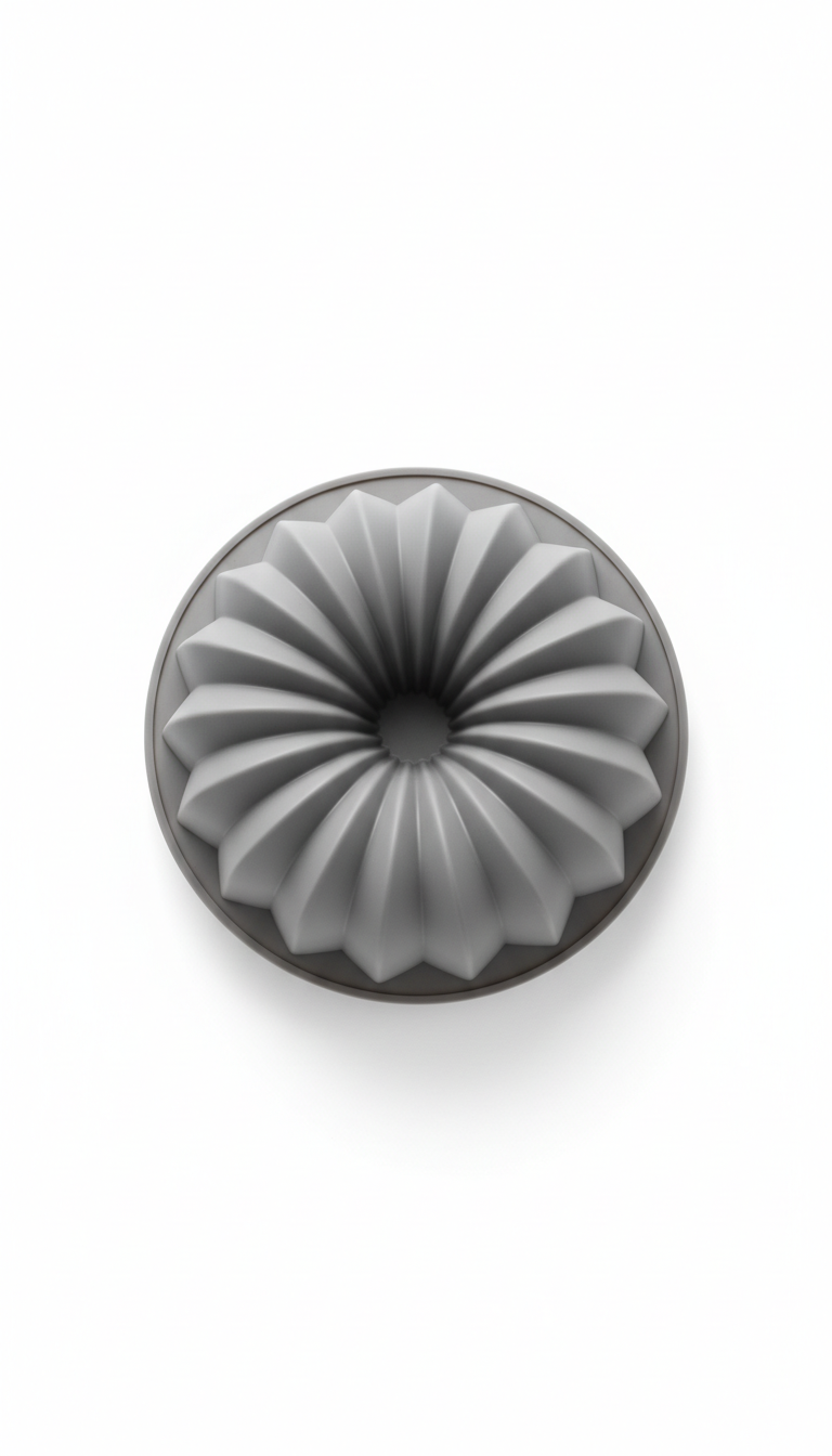 Molde redondo de silicona