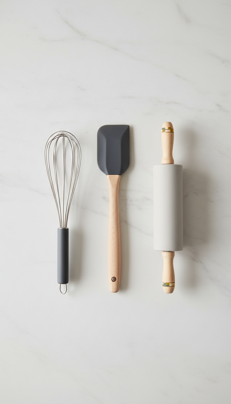 Espátula de silicona para repostería