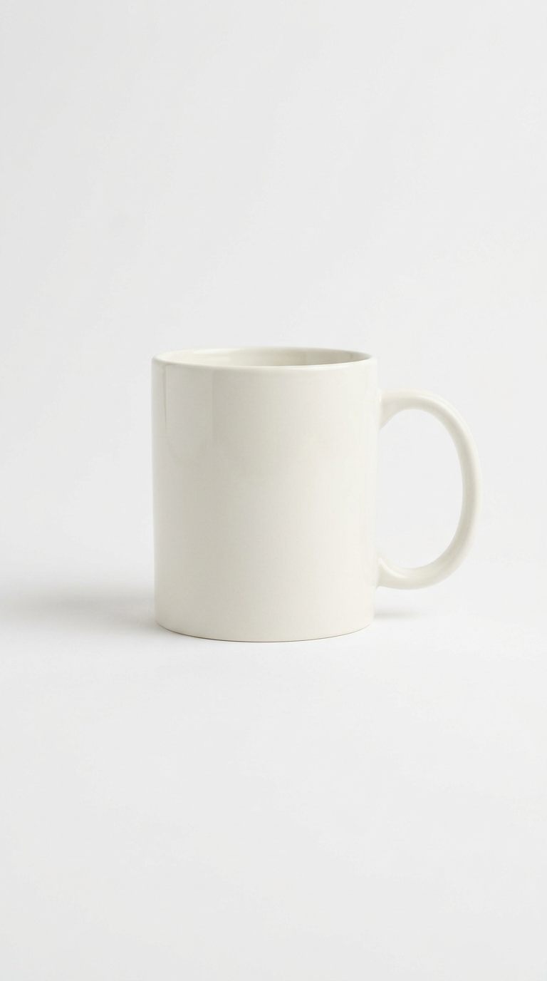 Taza de cerámica con diseño ANGLE