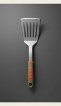 Espátula para parrilla de aluminio