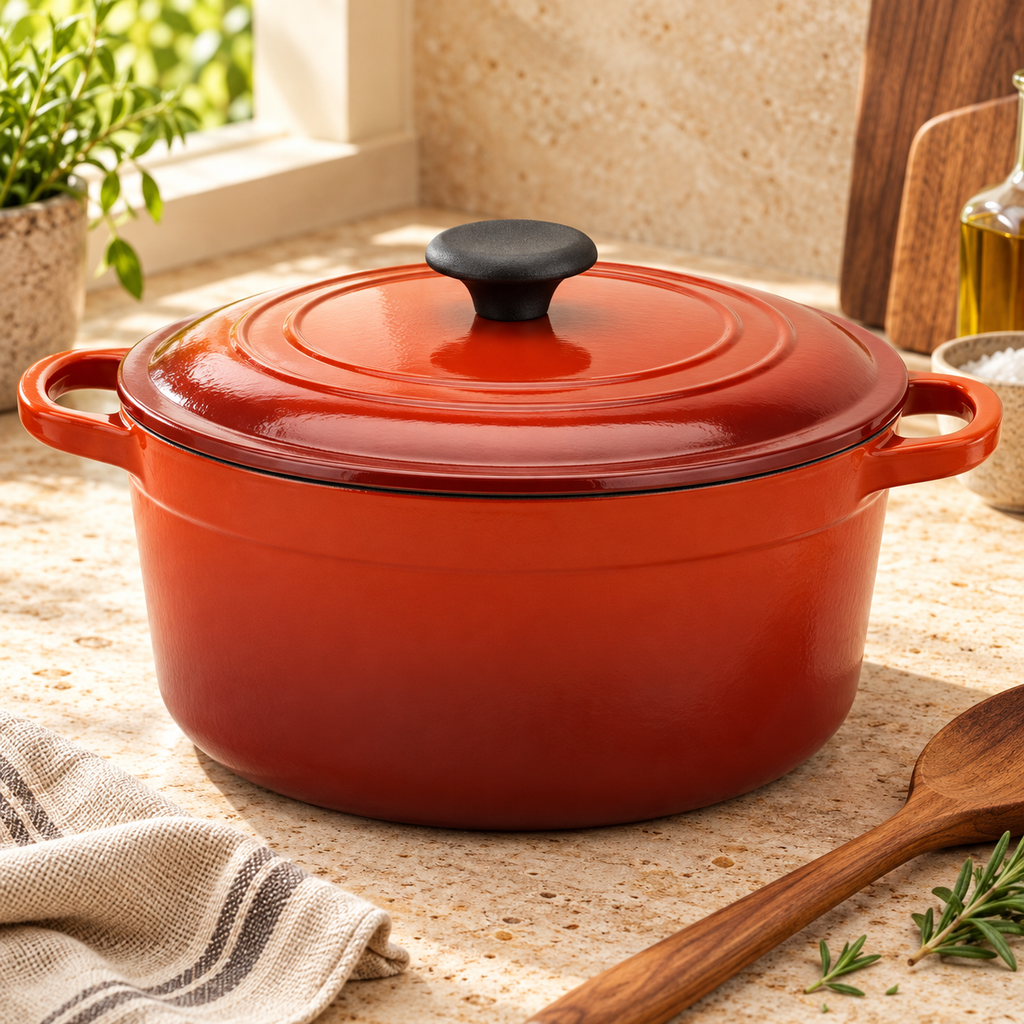 Cocotte de hierro fundido — segunda vista