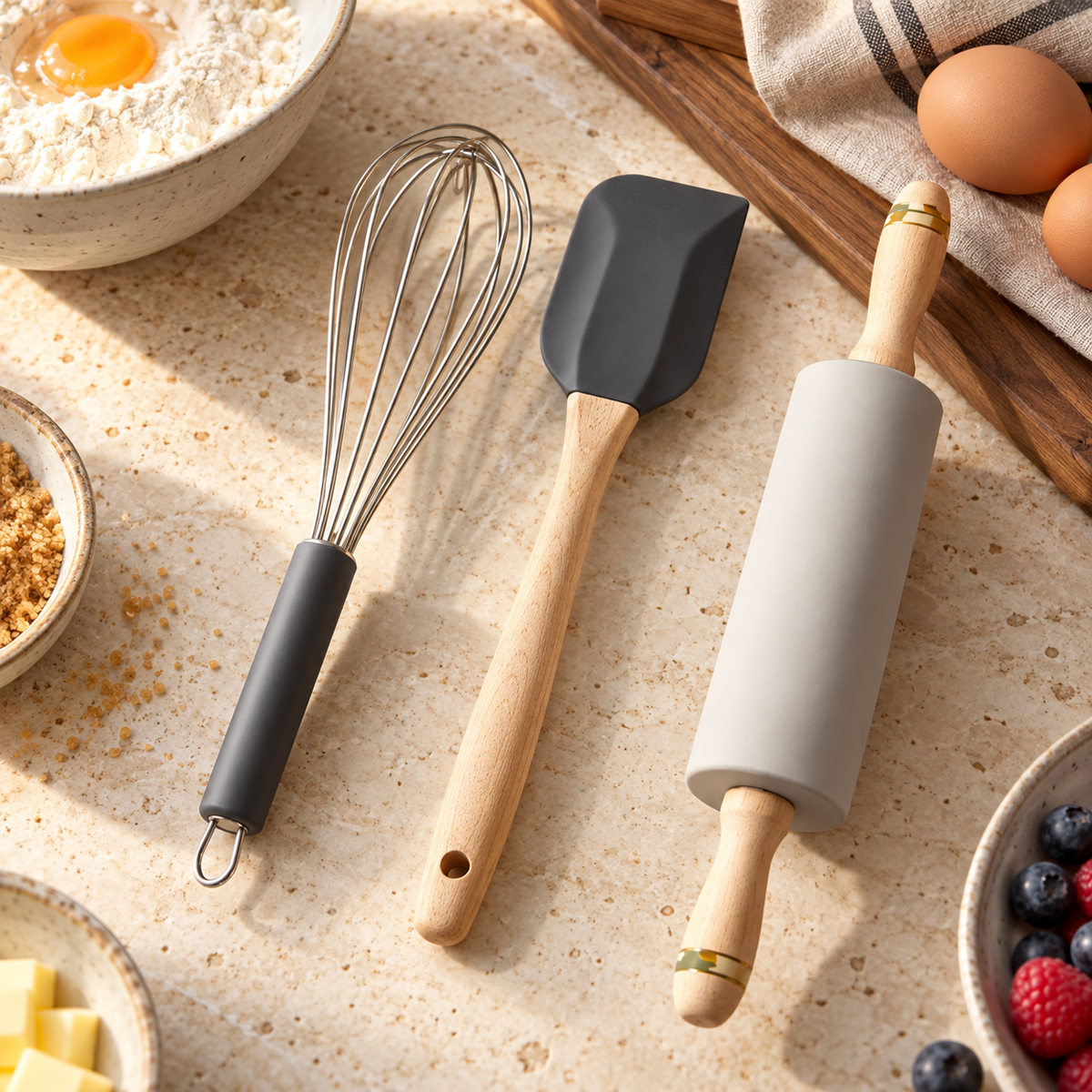 Espátula de silicona para repostería — segunda vista