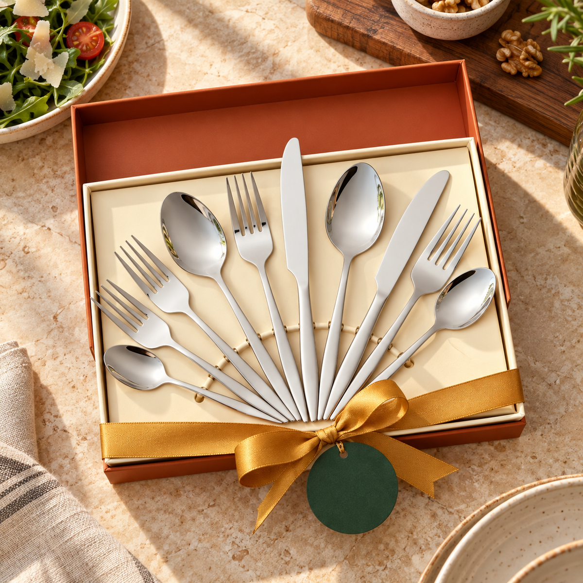 Juego de cubiertos para regalo