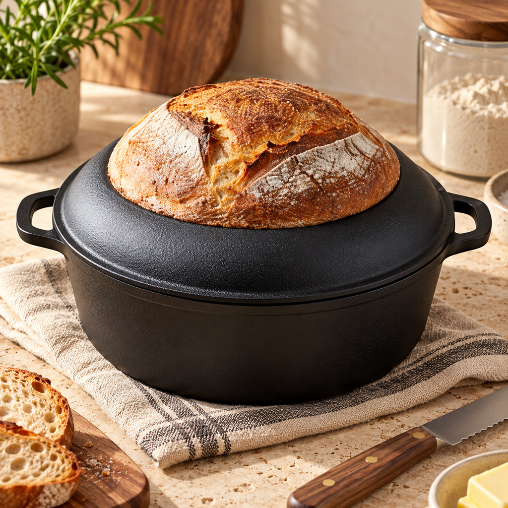 Olla tipo cocotte para pan — segunda vista