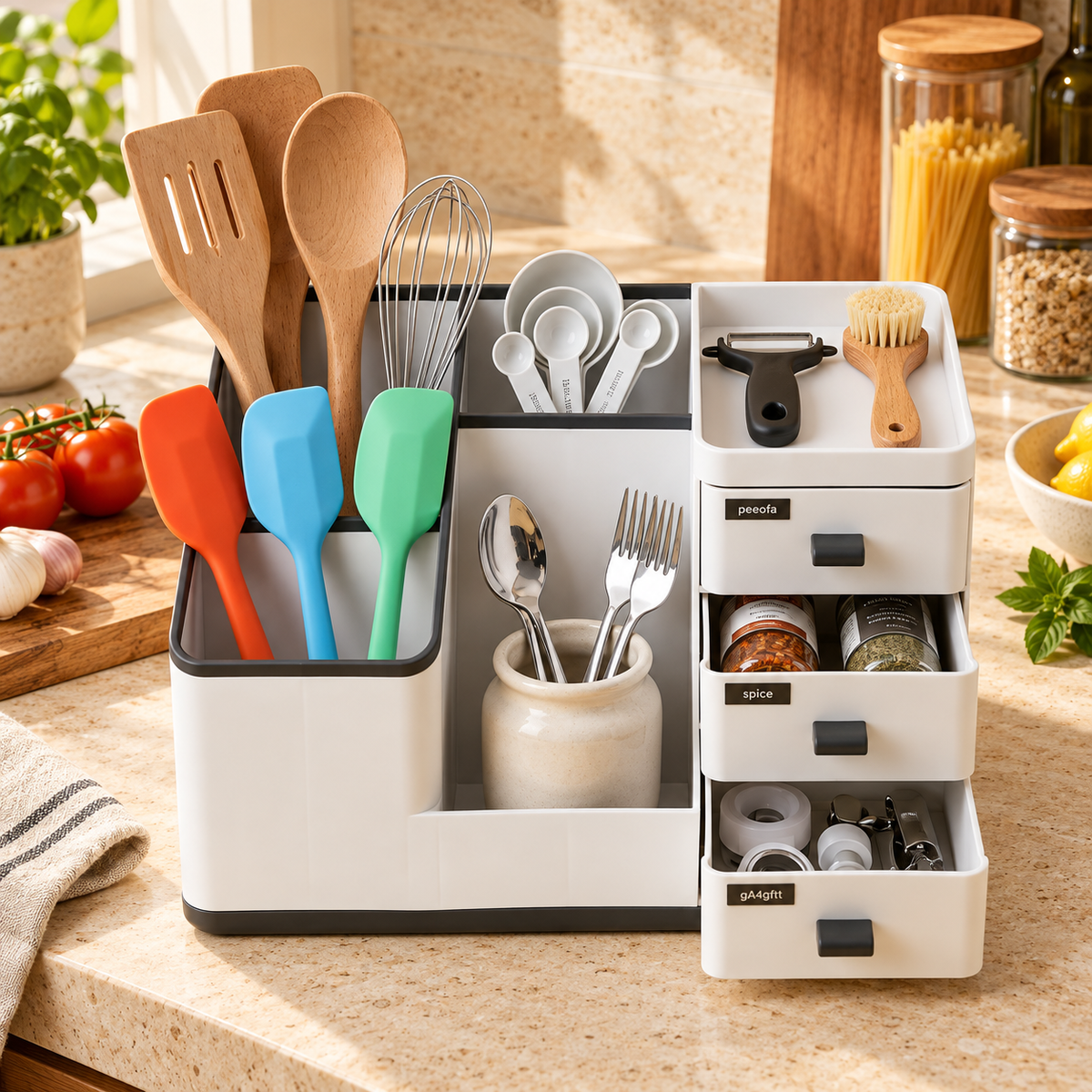 Organizador con compartimentos