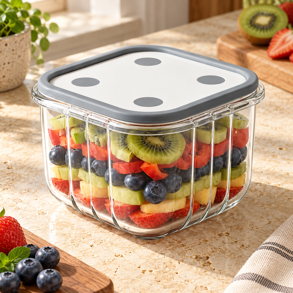 Recipiente de vidrio para alimentos — segunda vista