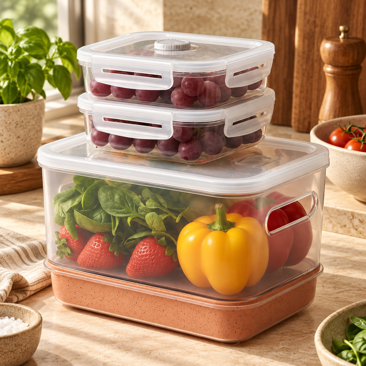 Recipiente modular para cocina — segunda vista