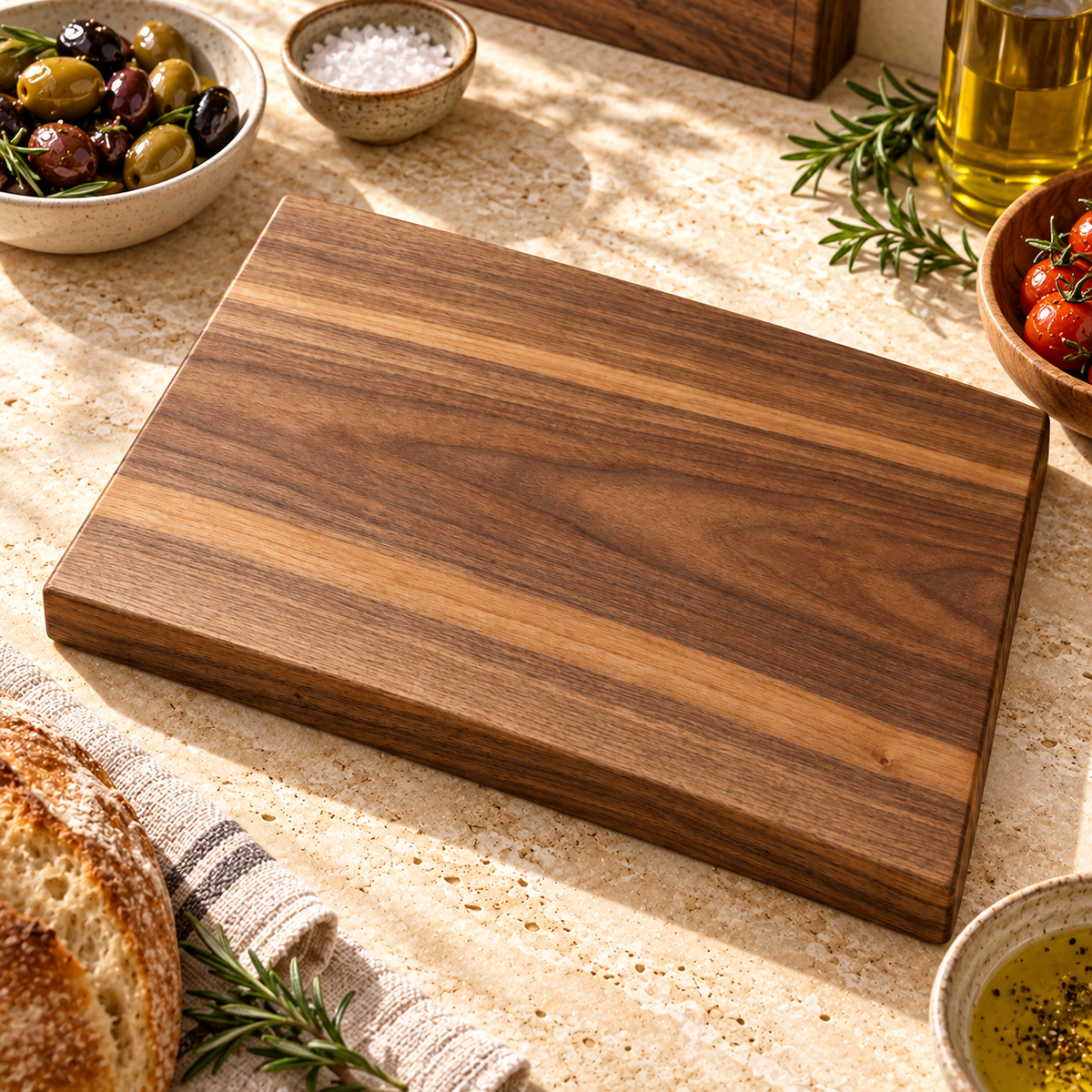 Tabla de madera para servir — segunda vista