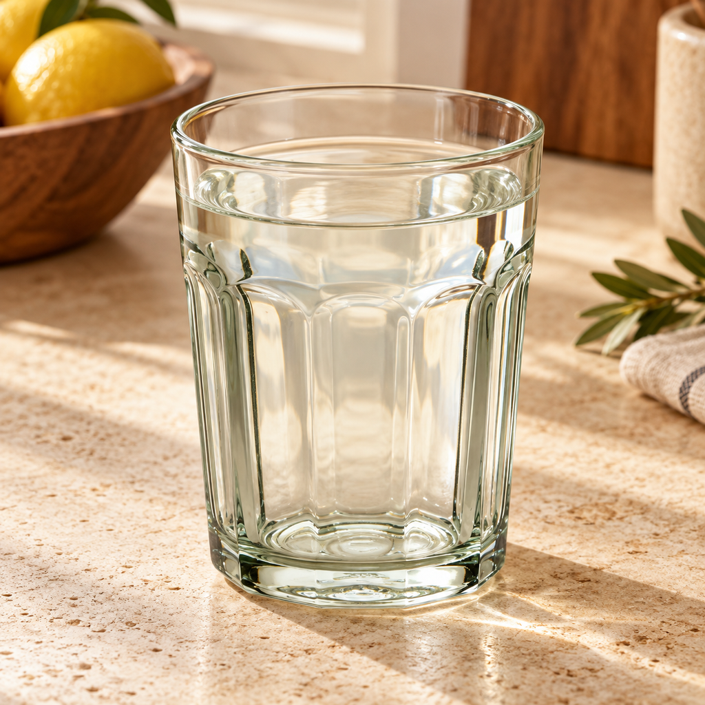 Vaso de vidrio para agua — segunda vista
